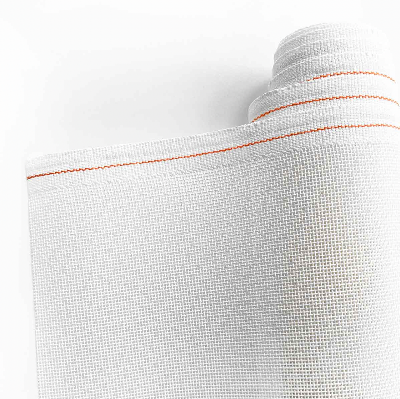 White 13 Mesh Mono Canvas *Sold by the Yard* PREORDER